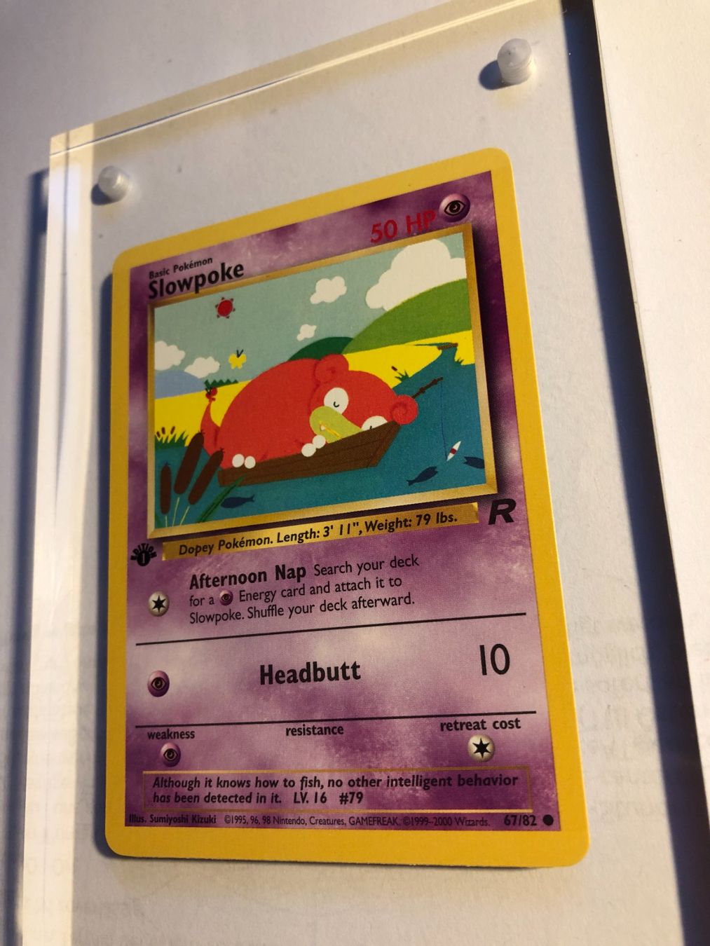 Carte collezionabili: Slowpoke 1st Team Rocket - MINT - ab 1.- – Usato da Giubiasco venduto da dan_pr8b 2
