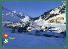 Bivio im Winter, Perle am Julier, ungelaufen, Grossformat