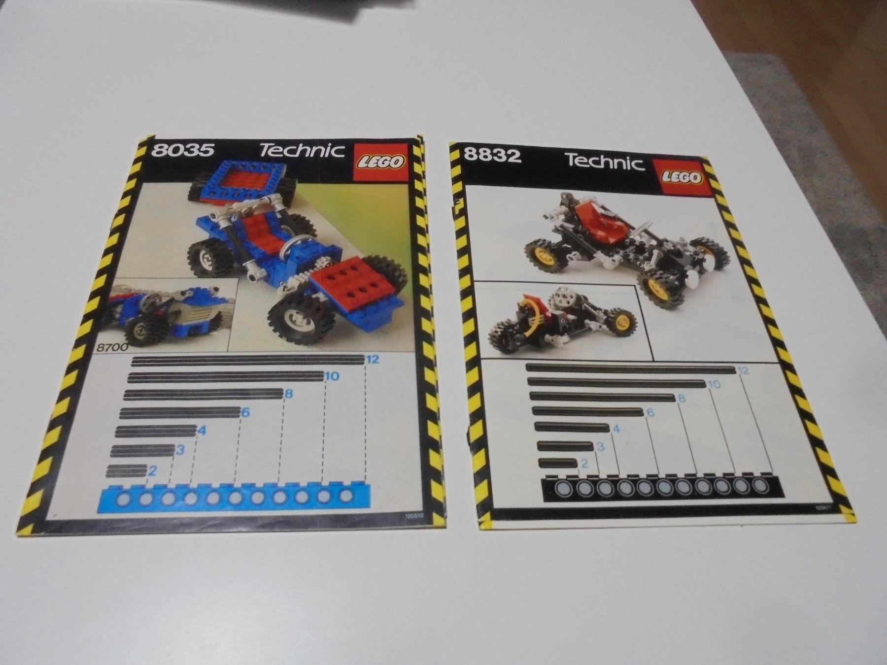Lego Giocattoli: LEGO - TECHNIK - ANLEITUNGEN - 8035 + 8832 – Usato da Gelterkinden venduto da ajdt4