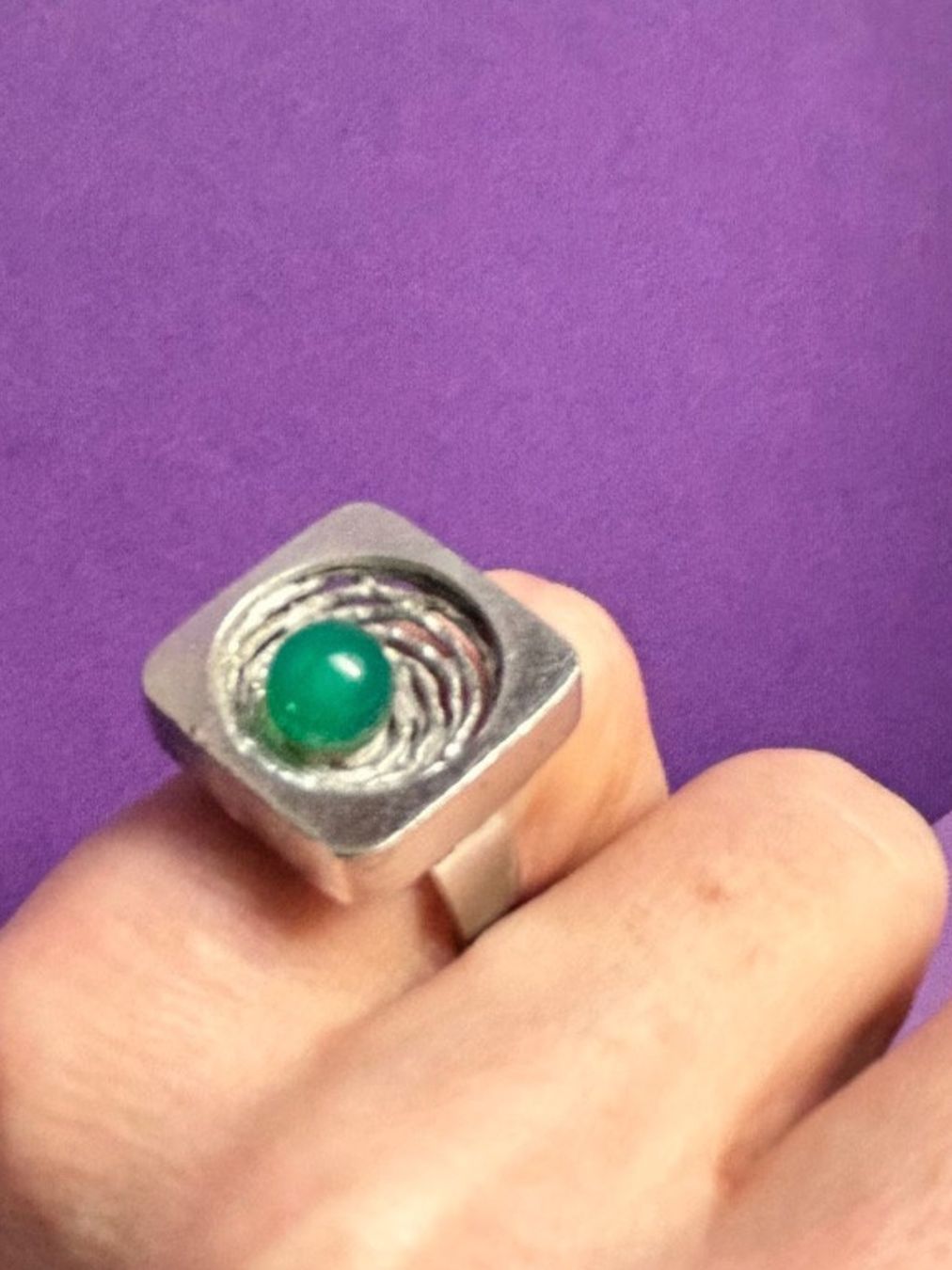 Anelli: Silberring RETRO 60 ies (54) – Usato da Dittingen venduto da Bijoubelle 6