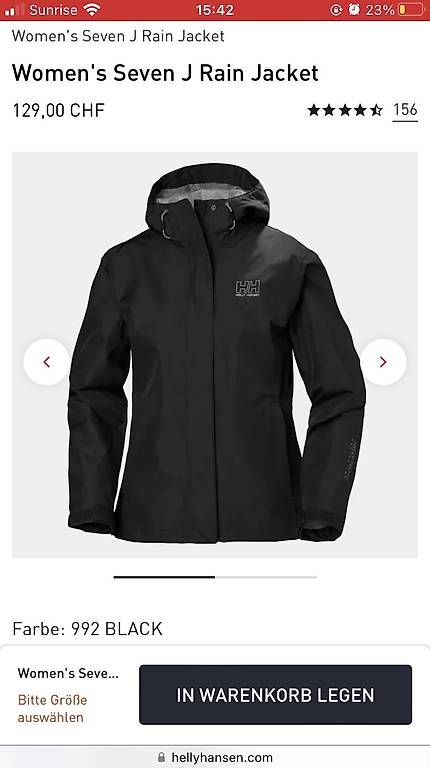 Giacche: Neue Helly Hansen Regenjacke – Usato da Burgdorf venduto da mir_w8g8 3