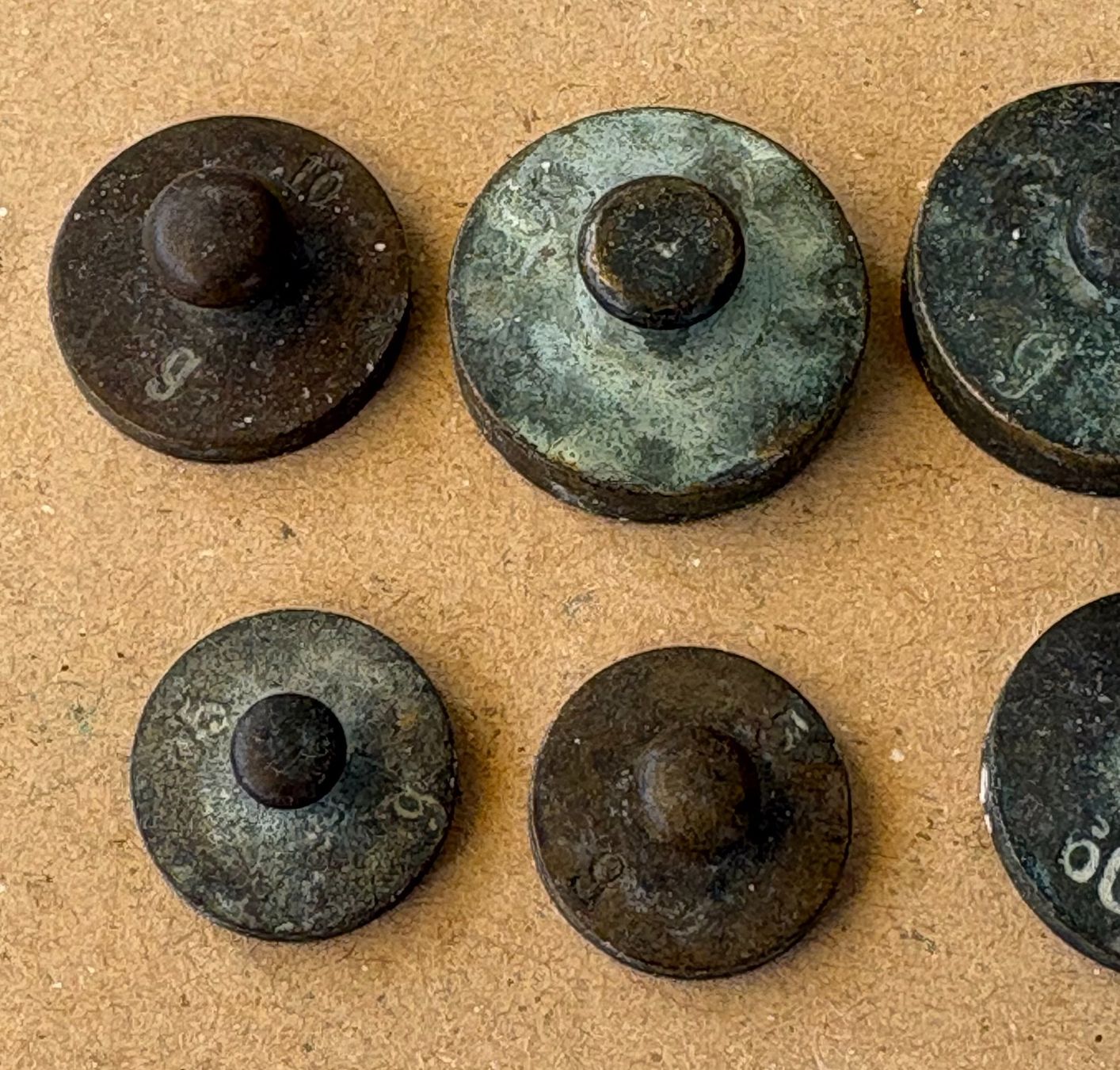Bilance e pesi: LOT KLEINE GEWICHTE – Usato da Ostermundigen venduto da Wyatt-Earp 1