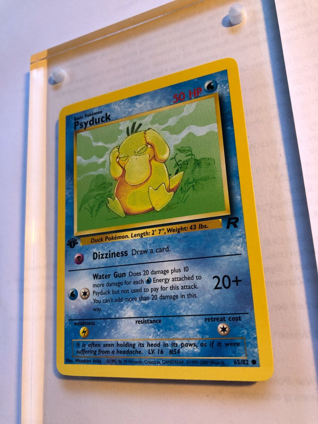 Sammelbilder & Trading cards: Psyduck 1st Team Rocket - MINT - ab 1.- – Gebraucht aus Giubiasco von dan_pr8b 2