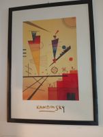 4Stk. Kandinsky's "74x45cm"  Kunstdruck, gerahmt, Wanddeko