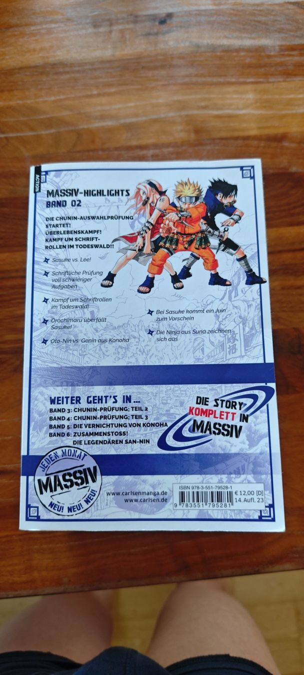 Comics: Naruto Manga Massiv, 02-04 – Gebraucht aus Muttenz von b.aliesch 3