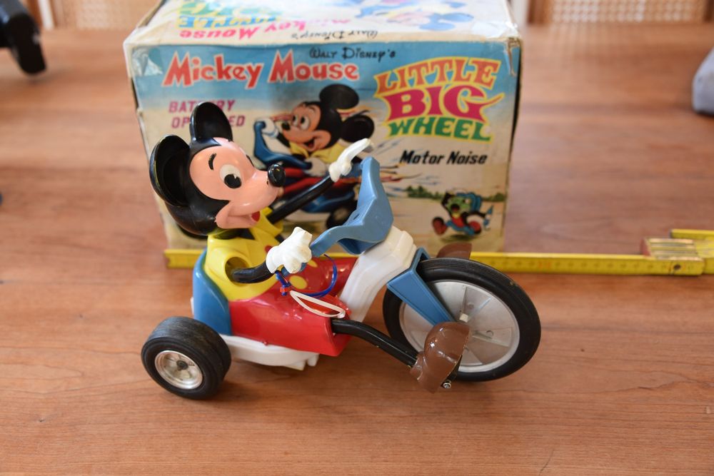 ディズニーMARX【MICKEY MOUSE LITTLE BIG WHEEL】