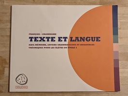 Texte et Langue pour élèves du cycle 3