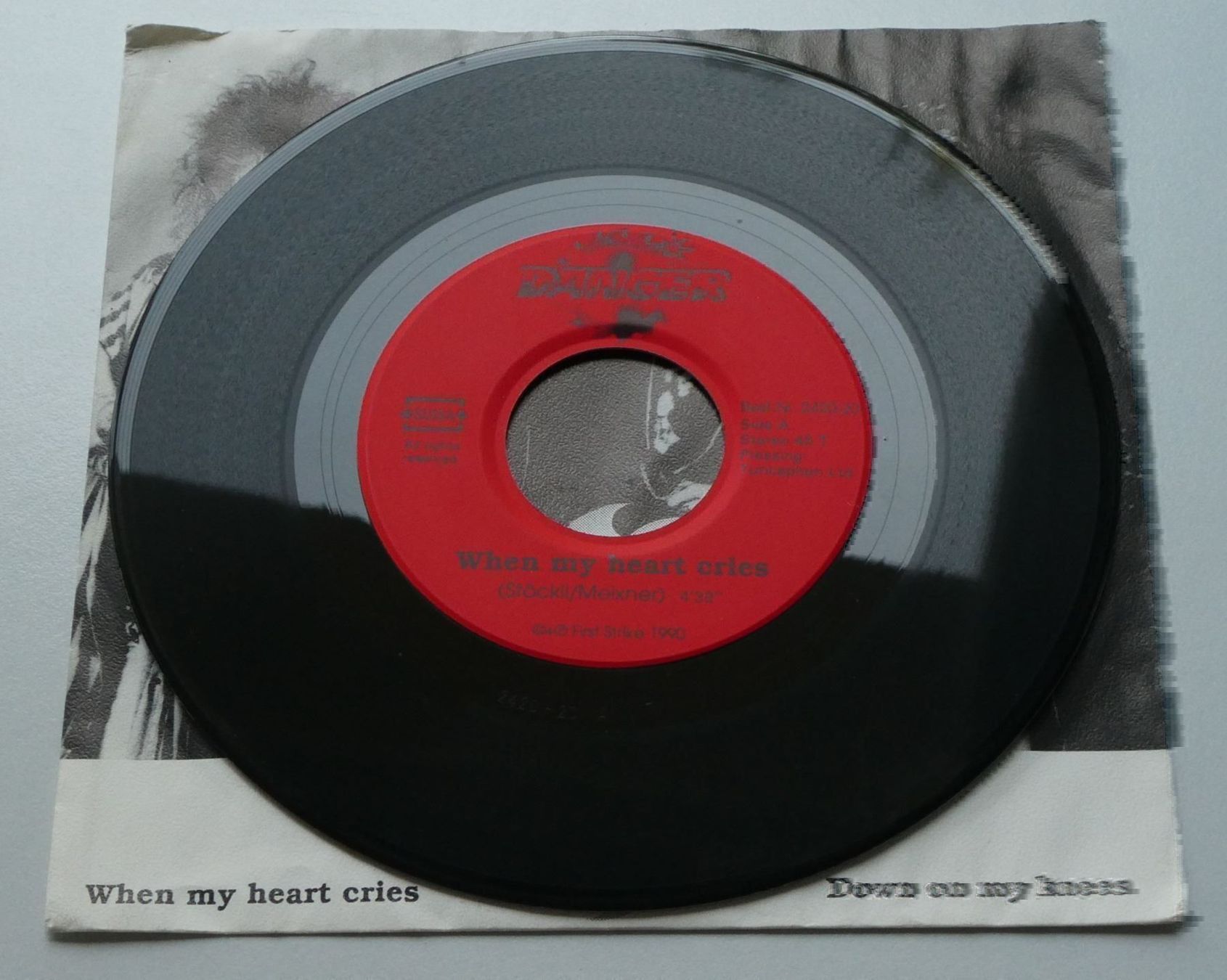 CD: Danger – When My Heart Cries, Down On – Usato da Frauenfeld venduto da Astra13 2