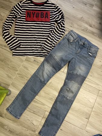 blueridge WE Jeans&Pulli im Set, Grösse 146/152, Top Zustand