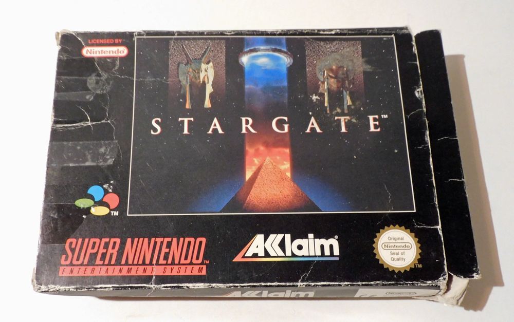 Neue Fundschätze - SNES Super Nintendo Stargate mit Box 1995 | Kaufen ...