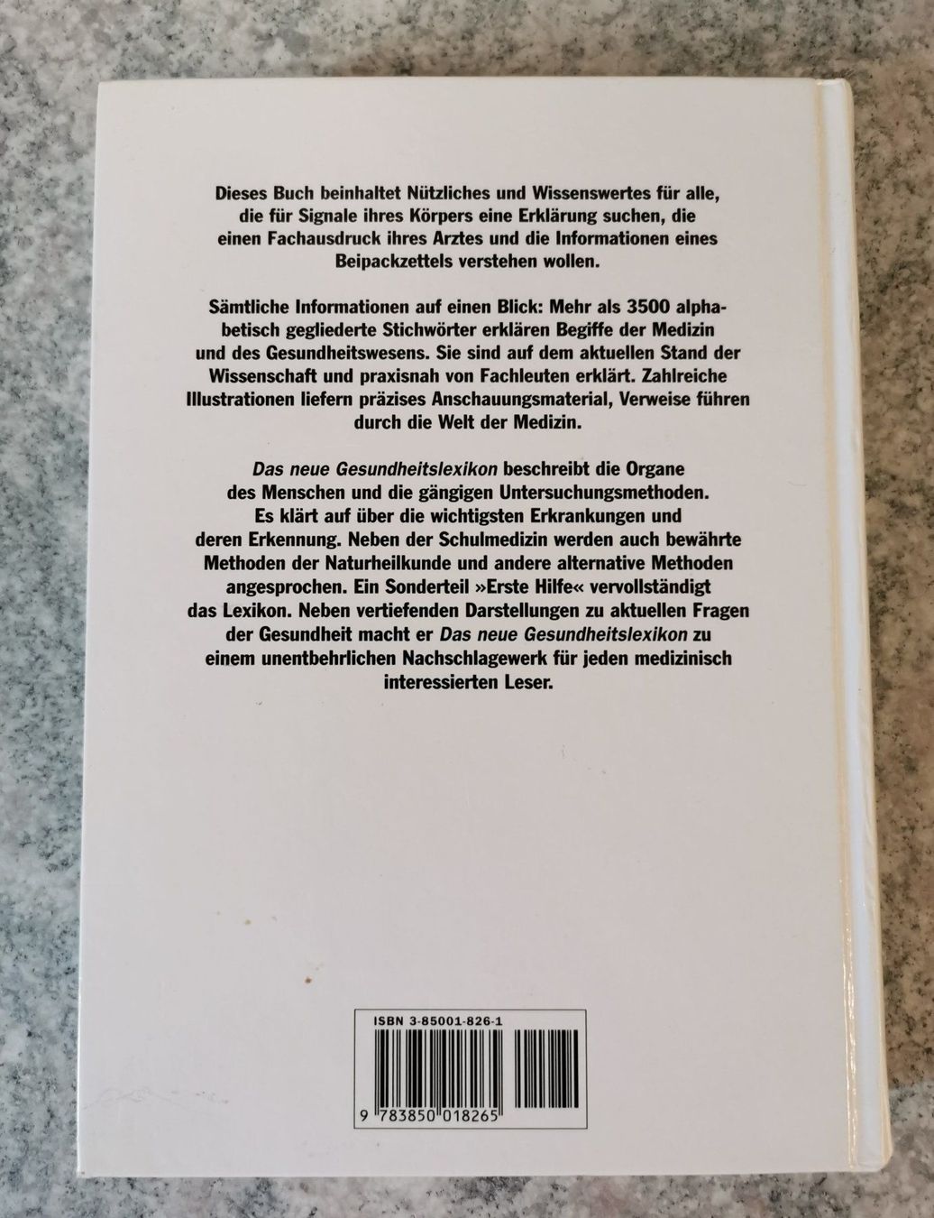 Libri: Das neue Gesundheitslexikon – Usato da Spiegel b. Bern venduto da JeromeG9 1