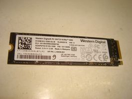 1 stück 512gb m.2 nvme ssd. WD. Details siehe Bildern.