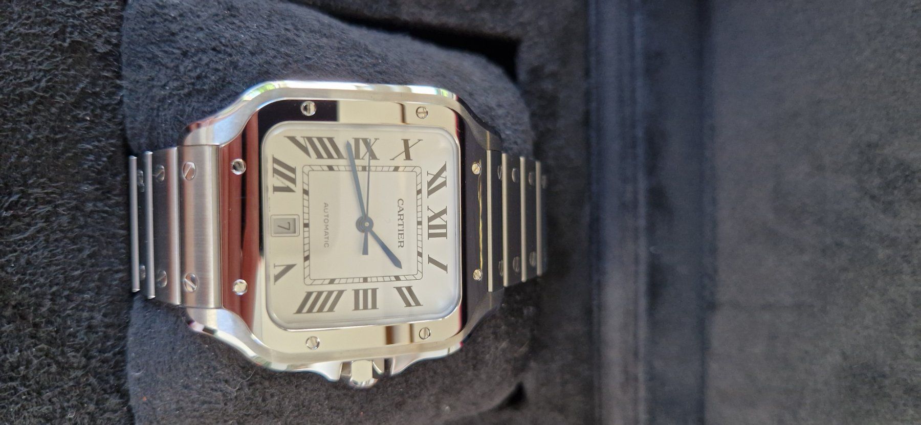 Cartier Orologi: Cartier Santos - Full Set vom 2025 - Large Model – Usato da Luzern venduto da ped_wmj2 3