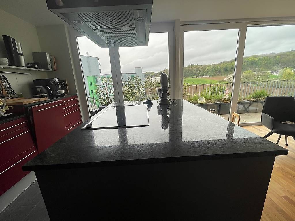Cucine complete: Kochinsel mit Granitplatte Steel Grey – Usato da Thayngen venduto da mha77 2