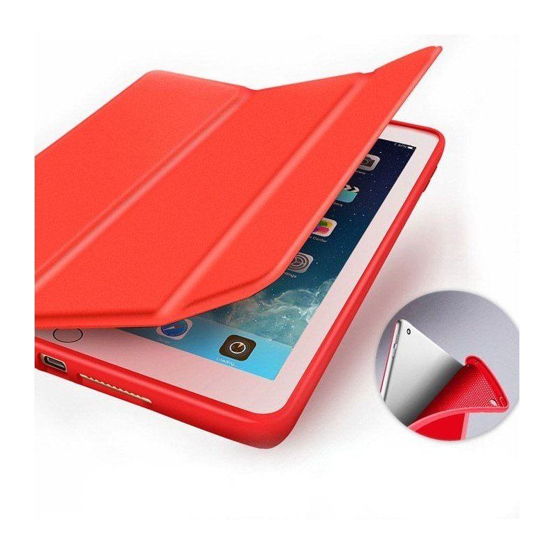 Cover & Protezioni schermo: Housse fourre support ipad 9/8/7 10.2 pouces rouge – Nuovo e nell'imballaggio originale da Morges venduto da DigiAC 1