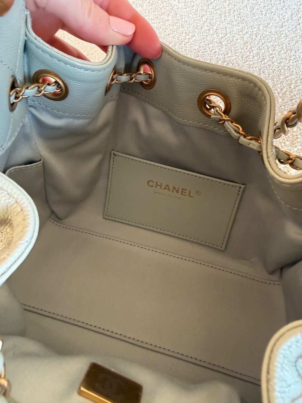 Chanel Sacs femmes: Chanel 25 mini light green – D'occasion à Schindellegi par Kar_5zrb 1