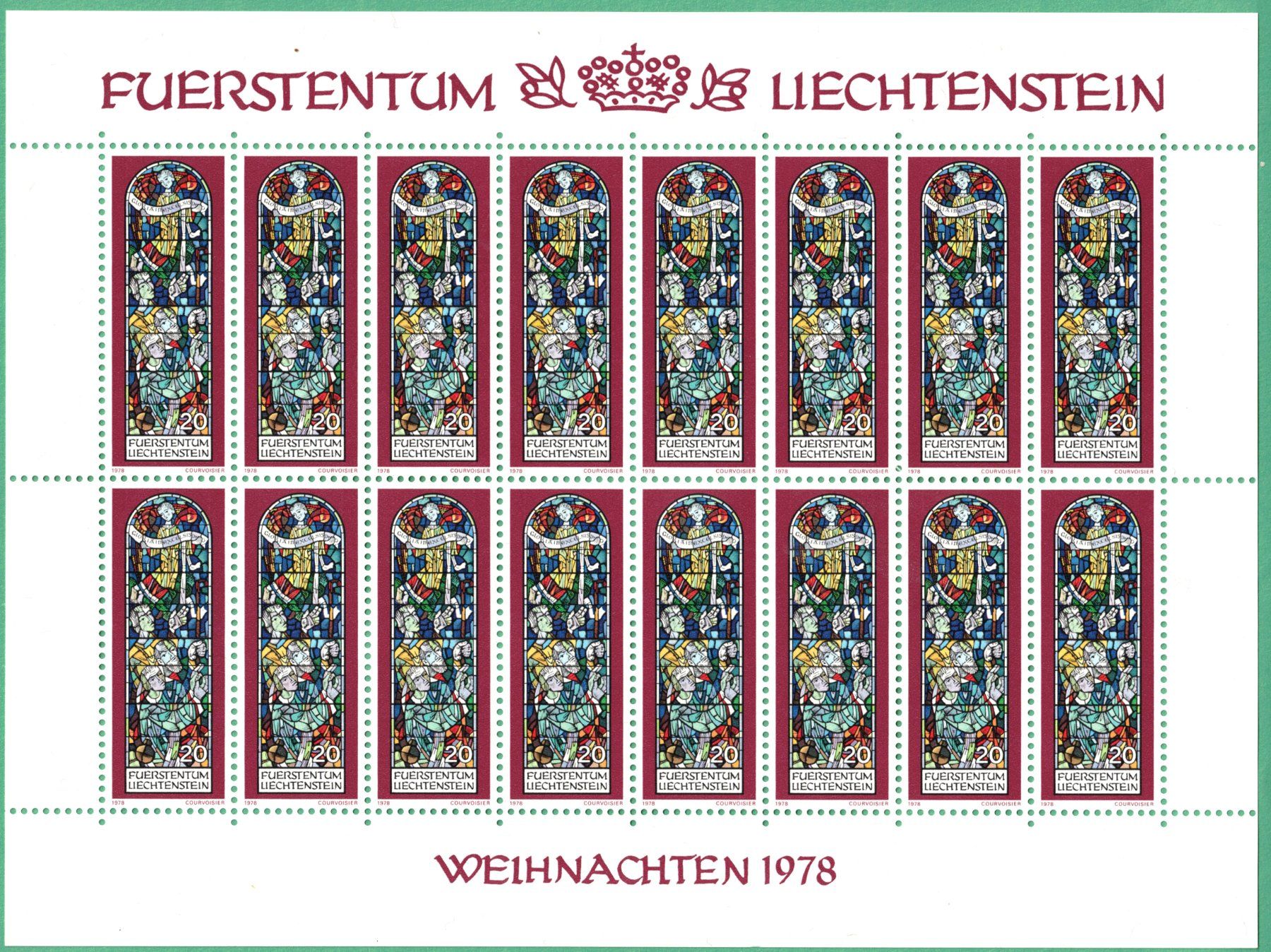 Tutti i francobolli: Kleinbogen   Weihnachten  1978      postfrisch – Nuovo (secondo la descrizione) da Mellingen venduto da Ginger 2