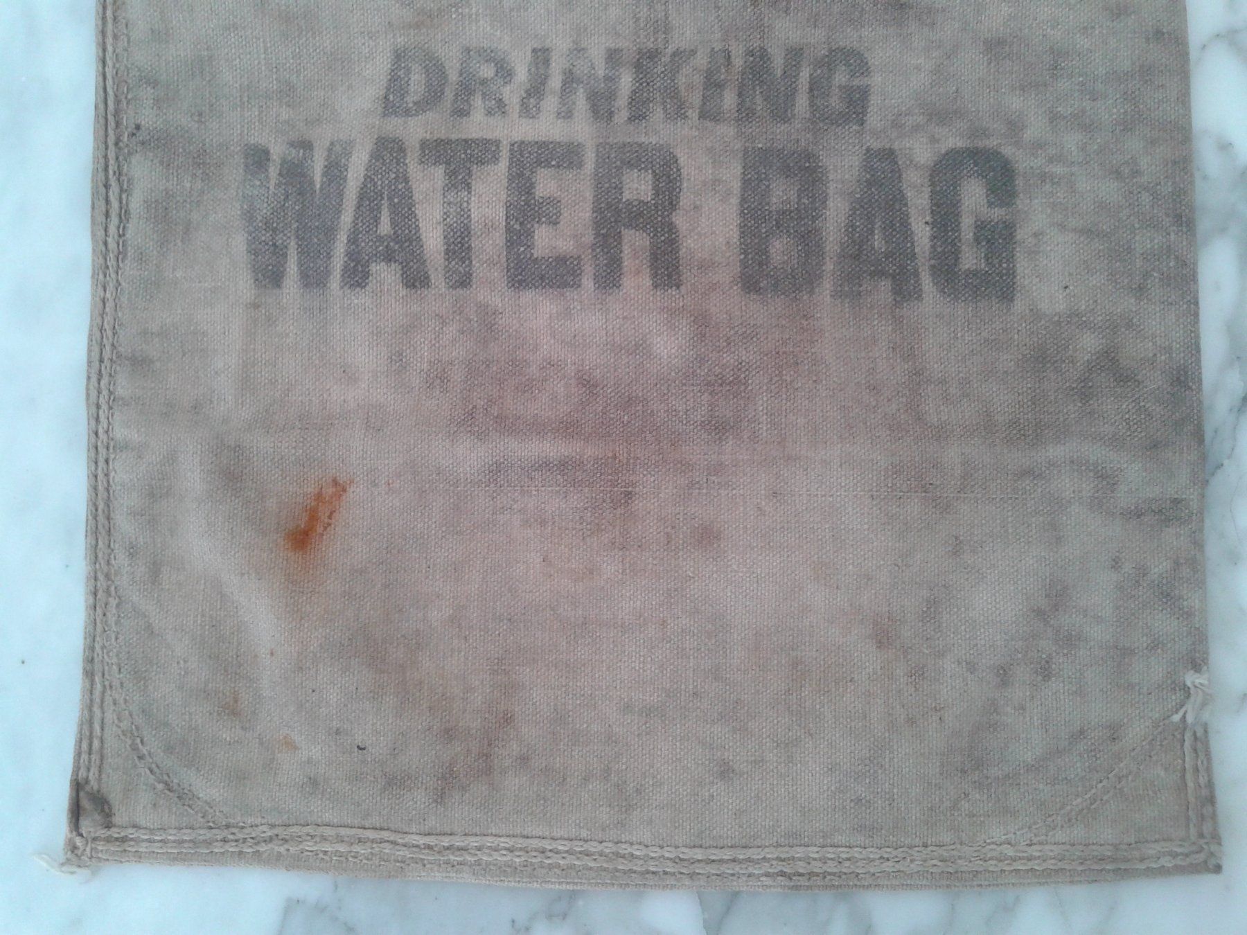 Taschen: WATER BOY  DRINKING WATER BAG Canvas ORIGINAL  RAR – Gebraucht aus Camorino von Campellino 3