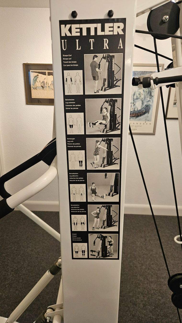 Kettler Hometrainer: Kettler Kraftstation – Usato da Fürigen venduto da unt_9y65 3