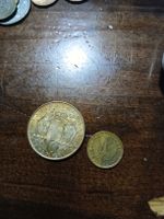 Lot 2 Pièces Grèce 10 Drachmes 1966 5 Drachmes 1976
