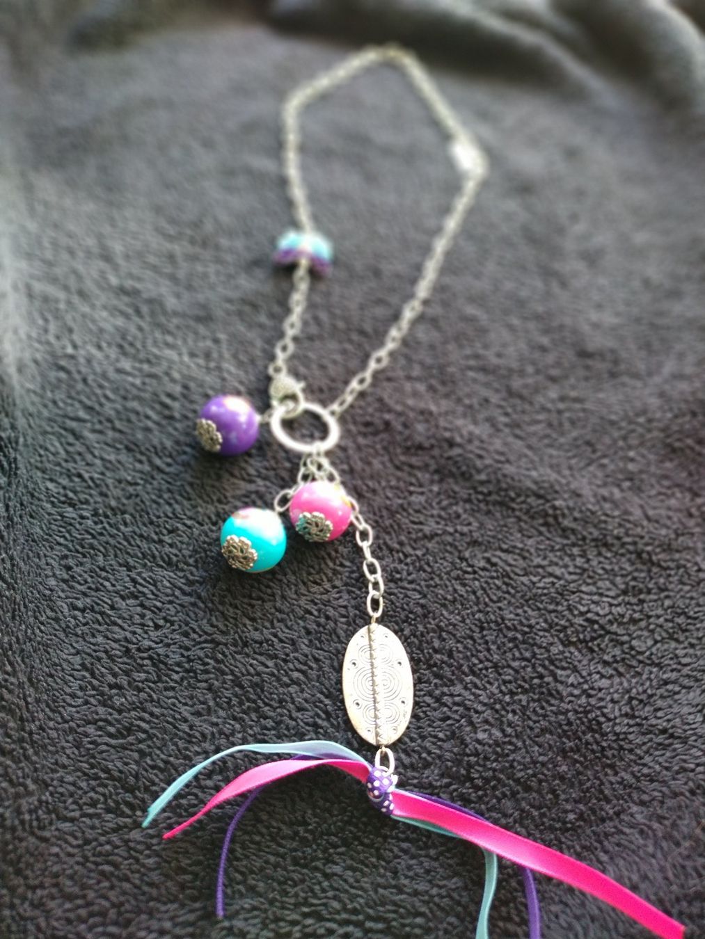 Catenine: Collier sautoir breloque Miss Tramgram – Usato da Mühleberg venduto da Eliboub 3