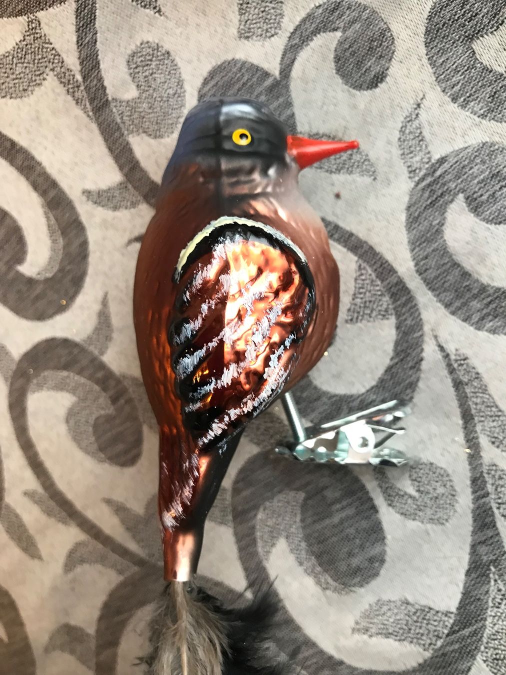 Tutte le decorazioni: Bartmeise Vogel Christbaumschmuck – Nuovo e nell'imballaggio originale da Alpnach Dorf venduto da marvo
