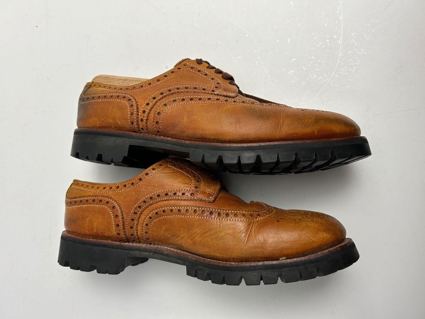 Scarpe da uomo: Herrenschuh, echte Budapester Wintertauglich, Gr. 10 – Usato da Rheineck venduto da emma.gut 1