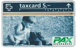 Taxcard 211L_15895 Pax Kind mit Schuhen franz. 2.Aufl 800 Ex