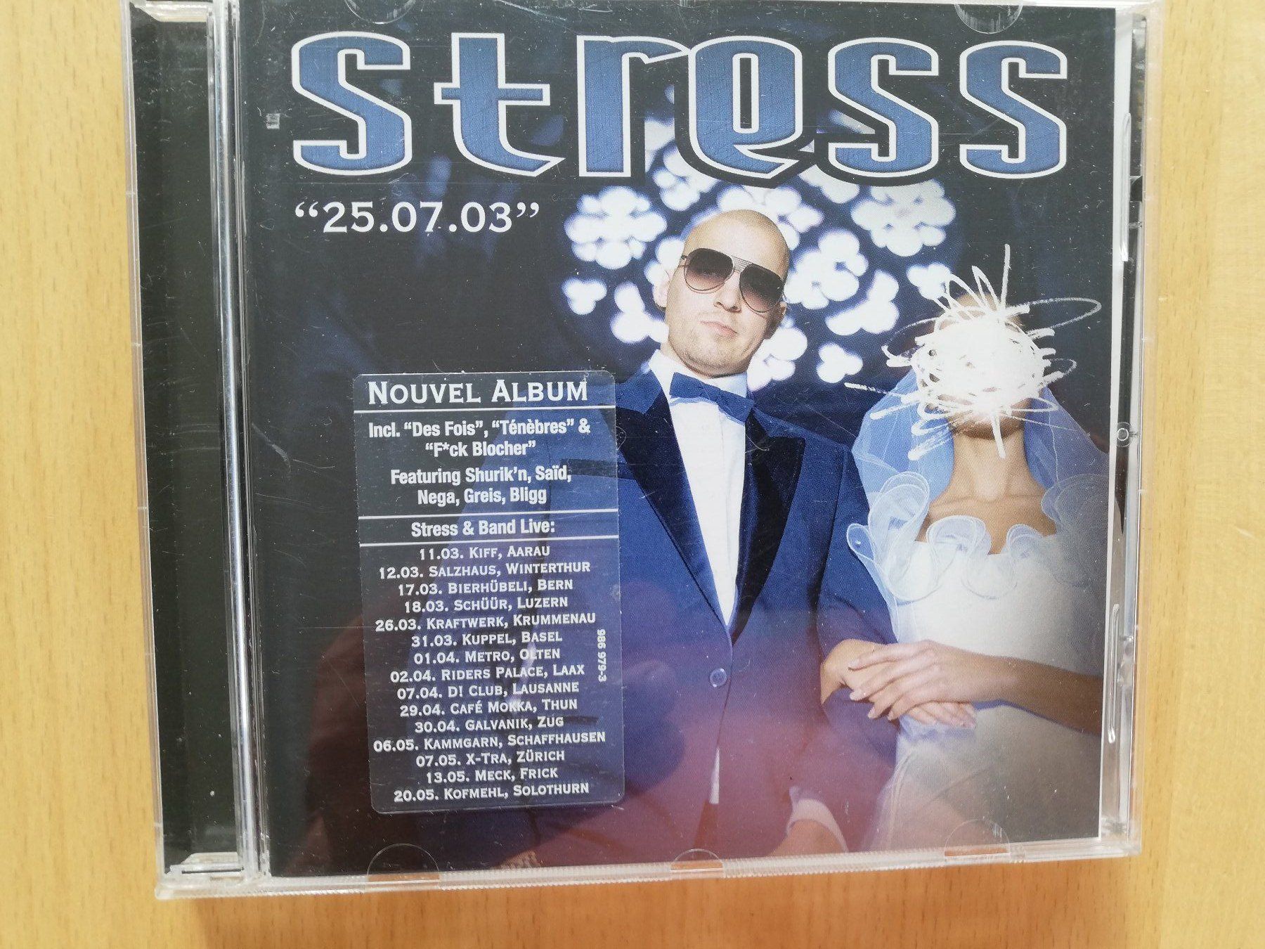 CDs: Stress 25.07.03 – Gebraucht aus Hildisrieden von Malve