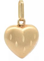Anhänger 8 Karat Gelbgold, Breite mit s925 Halskette