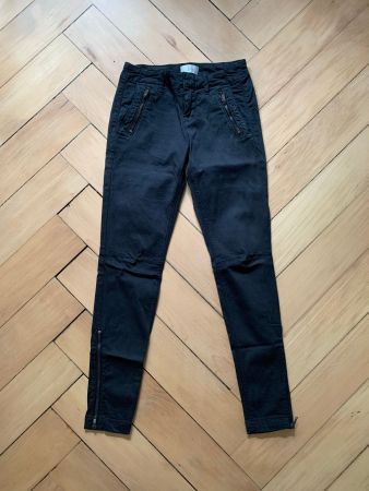 ZARA - Jeanshose schwarz 34