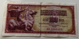 Jugoslawien 100 Dinara 1981