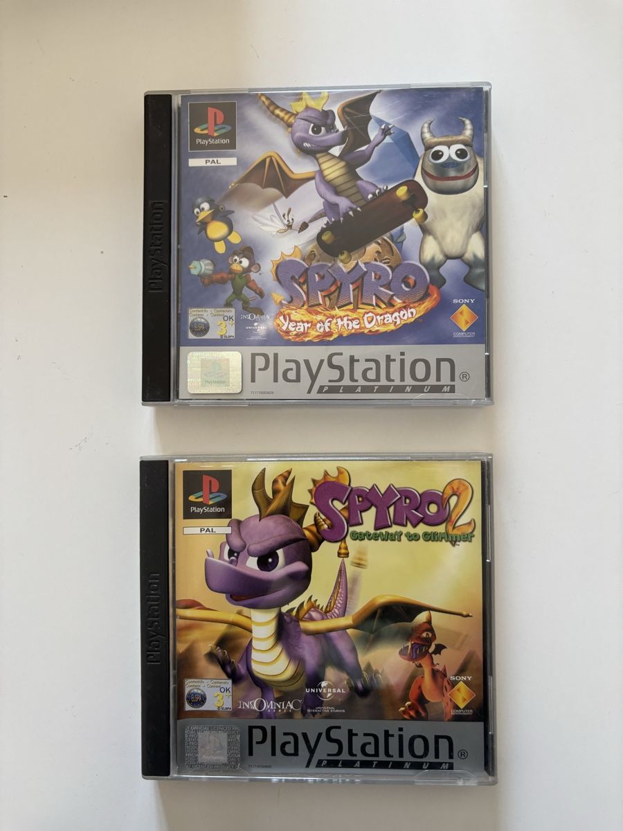 Sony Spiele: Jeux PS1 spyro 1 et 2  – Gebraucht aus La Chaux-de-Fonds von DANIELA19961996