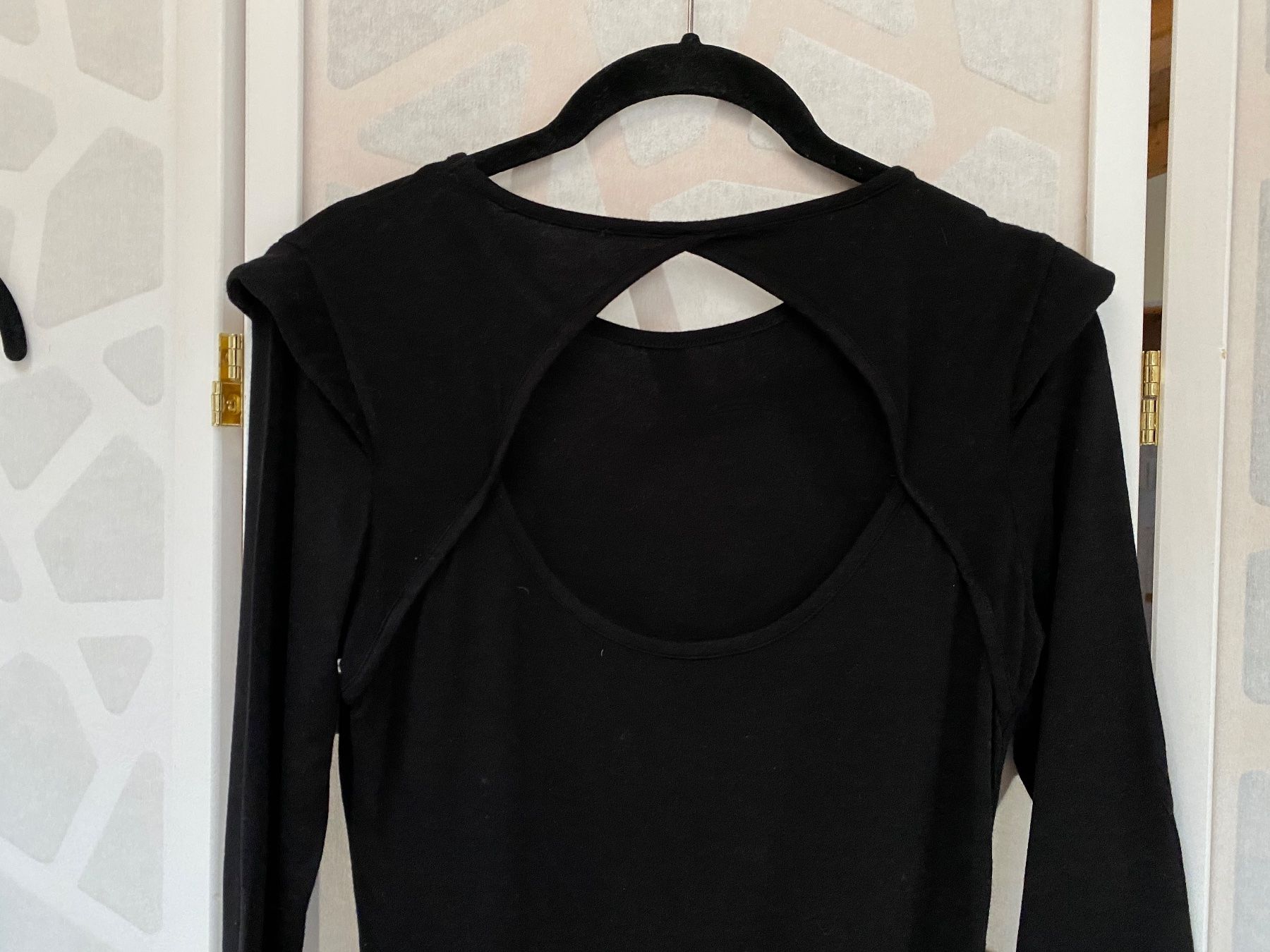 Topshop Tops: Great black stretch TOPSHOP top. UK10, S – Neuf (Voir description) à Grund b. Gstaad par PlageNeige 4