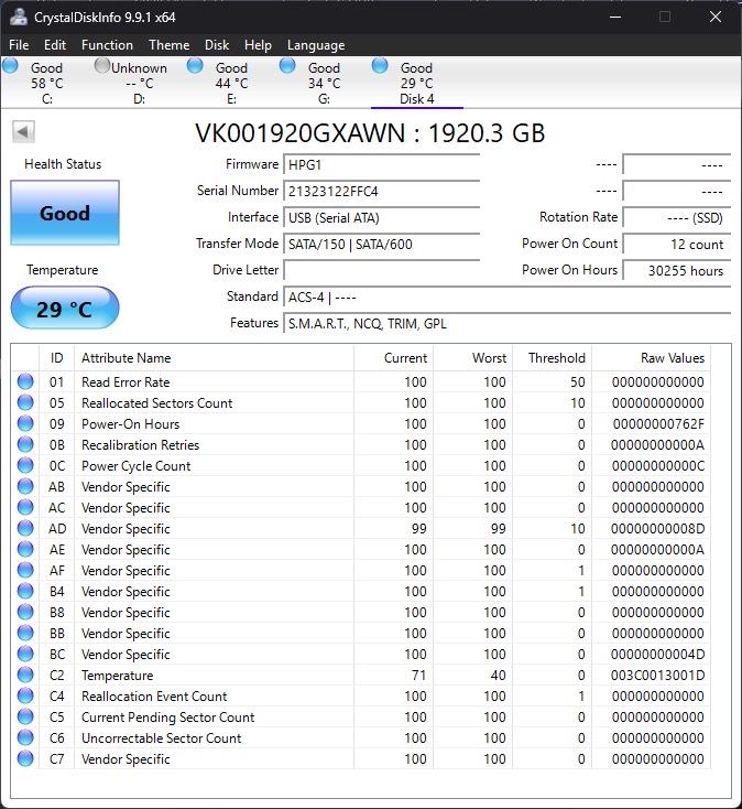 Hewlett Packard Harddisks: HP 5300 Pro 1920GB server SSD 2.5" SATA – Neu (gemäss Beschreibung) aus Reinach BL von leo_d9bs 2