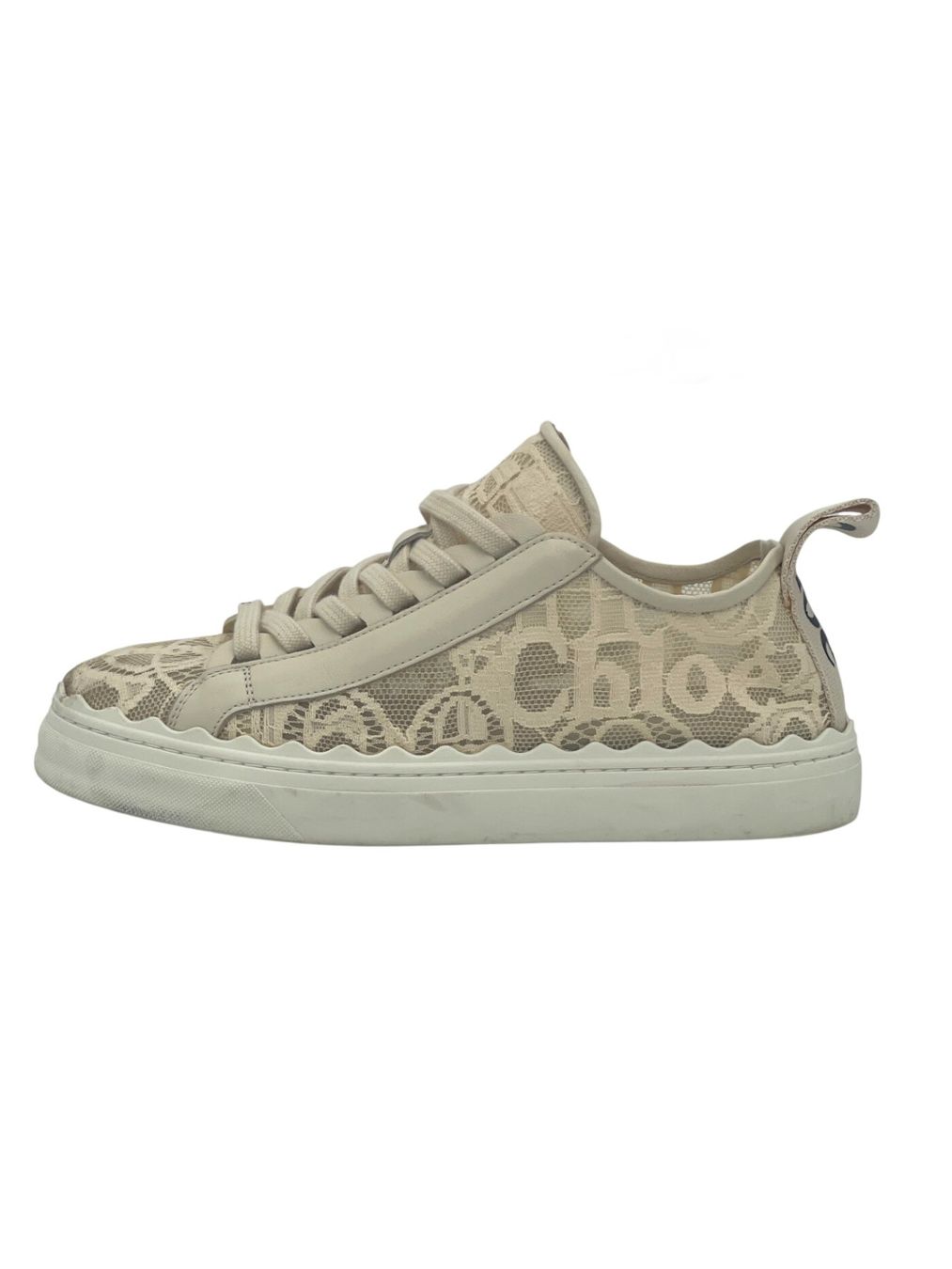 Chloé Damenschuhe: Chloé Lauren Low Top Sneaker EU 40 Beige – Gebraucht aus Zürich von shoe_shop 1