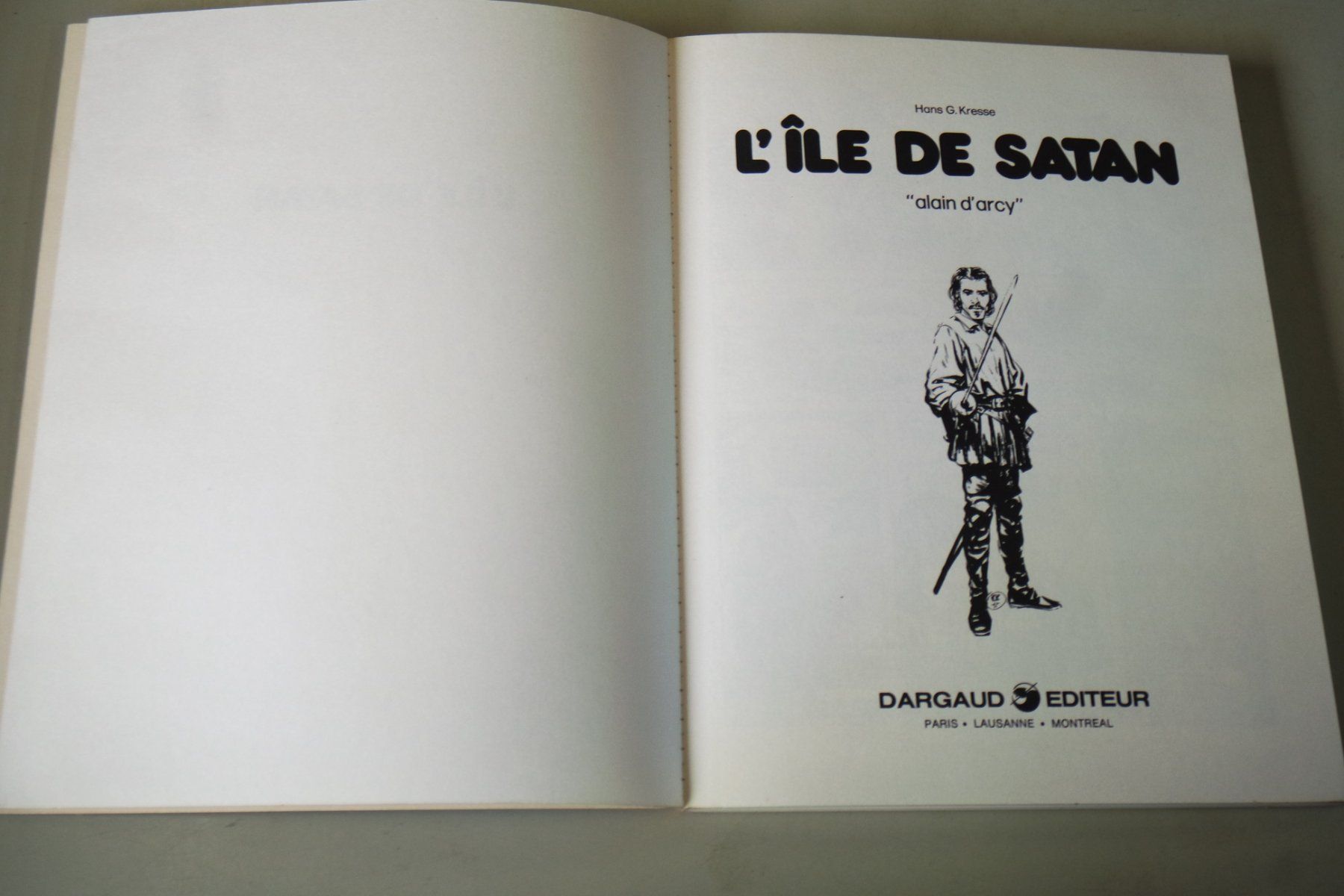 Fumetti: L' ÎLE DE SATAN – Usato da Avenches venduto da WEBHobby 2