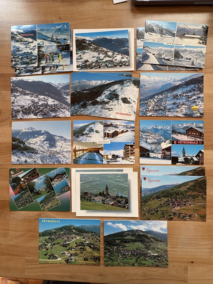 Cartoline postali: AK von Veysonnaz – Usato da Rümlang venduto da Kartenpost1