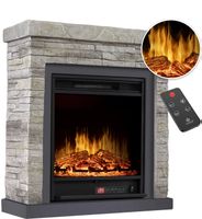 + KESSER® Elektrokamin Elektrischer Kamin Heizlüfter Stand