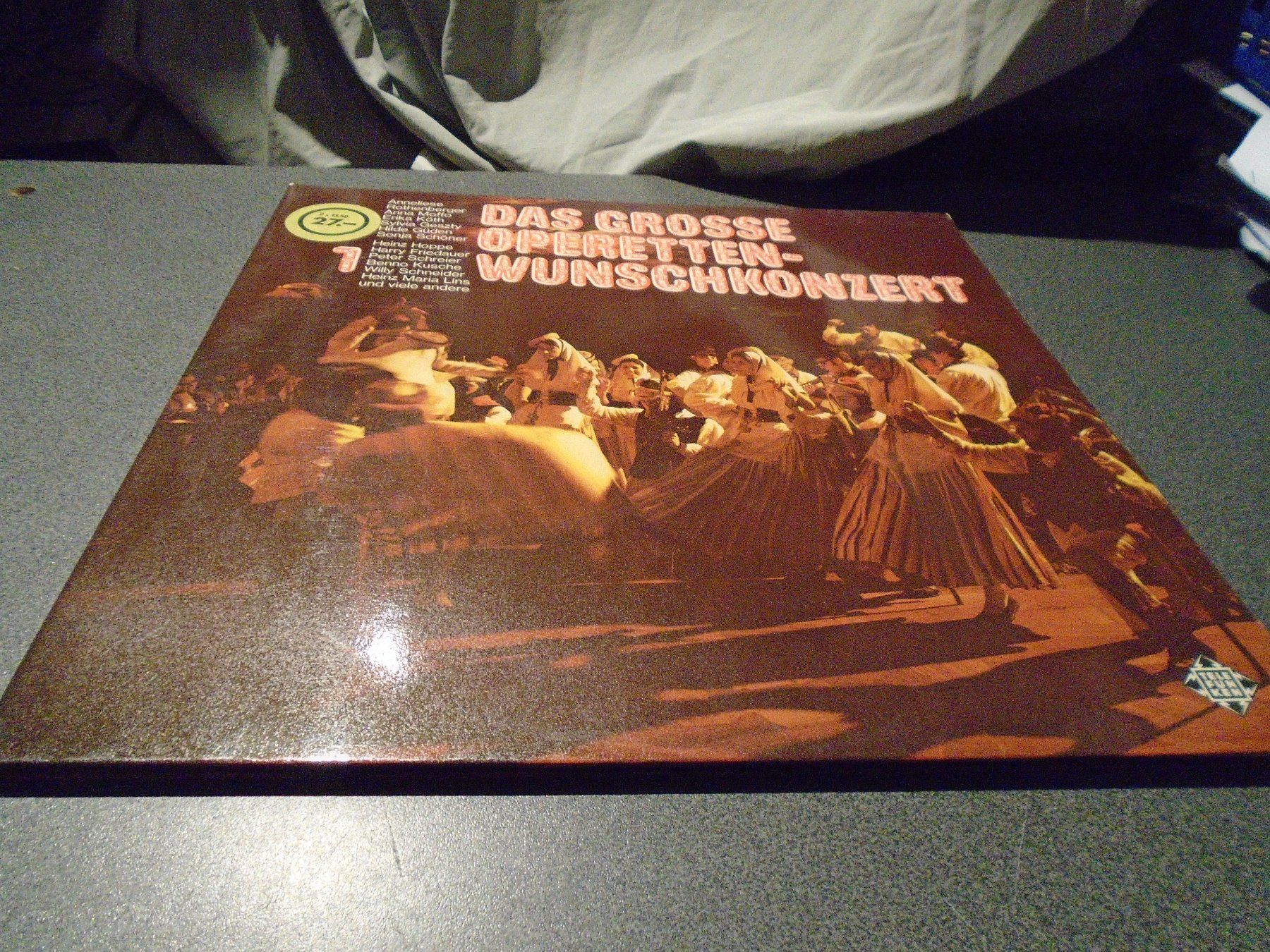 Schallplatten: Schallplatte Das grosse Operetten Wunschkonzert 1 – Gebraucht aus Zürich von abraxas1291