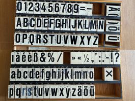 Original Neoprint Stempelkasten/Setzkasten