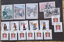 MONACO timbres neufs **