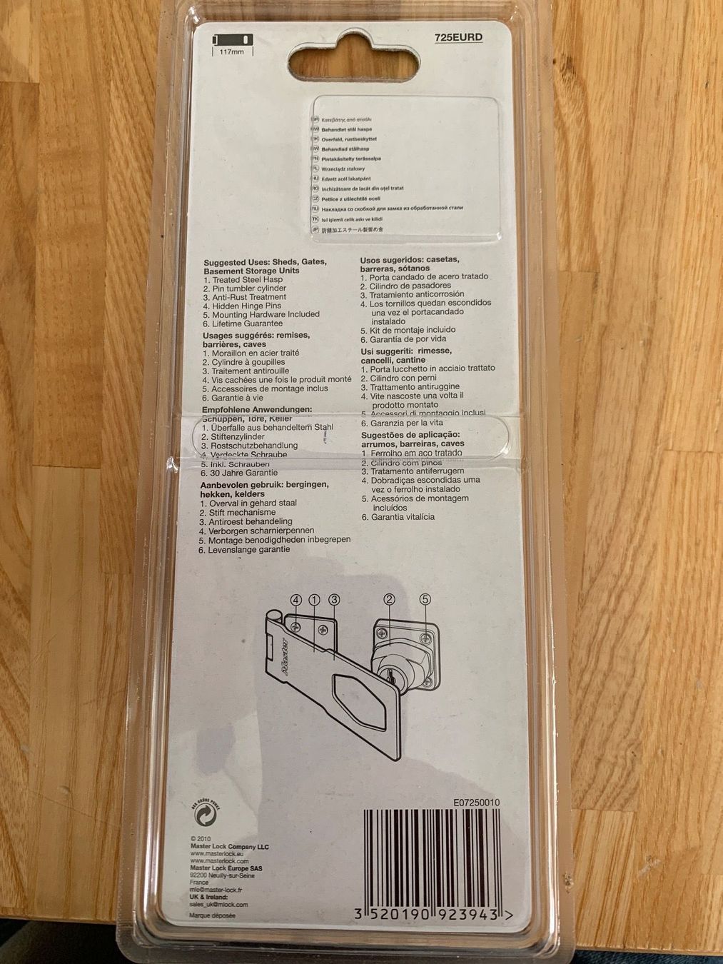 Schlösser: Schloss Master – Neu und originalverpackt aus Wettingen von Kawasaki987 1