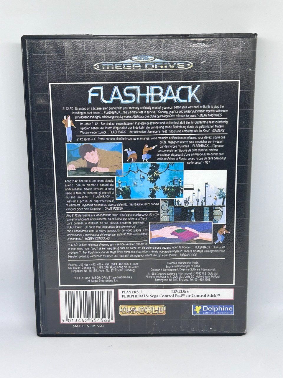 Sega Spiele: Flashback: The Quest for Identity per Sega Mega Drive – Gebraucht aus Giubiasco von LorisVale 1