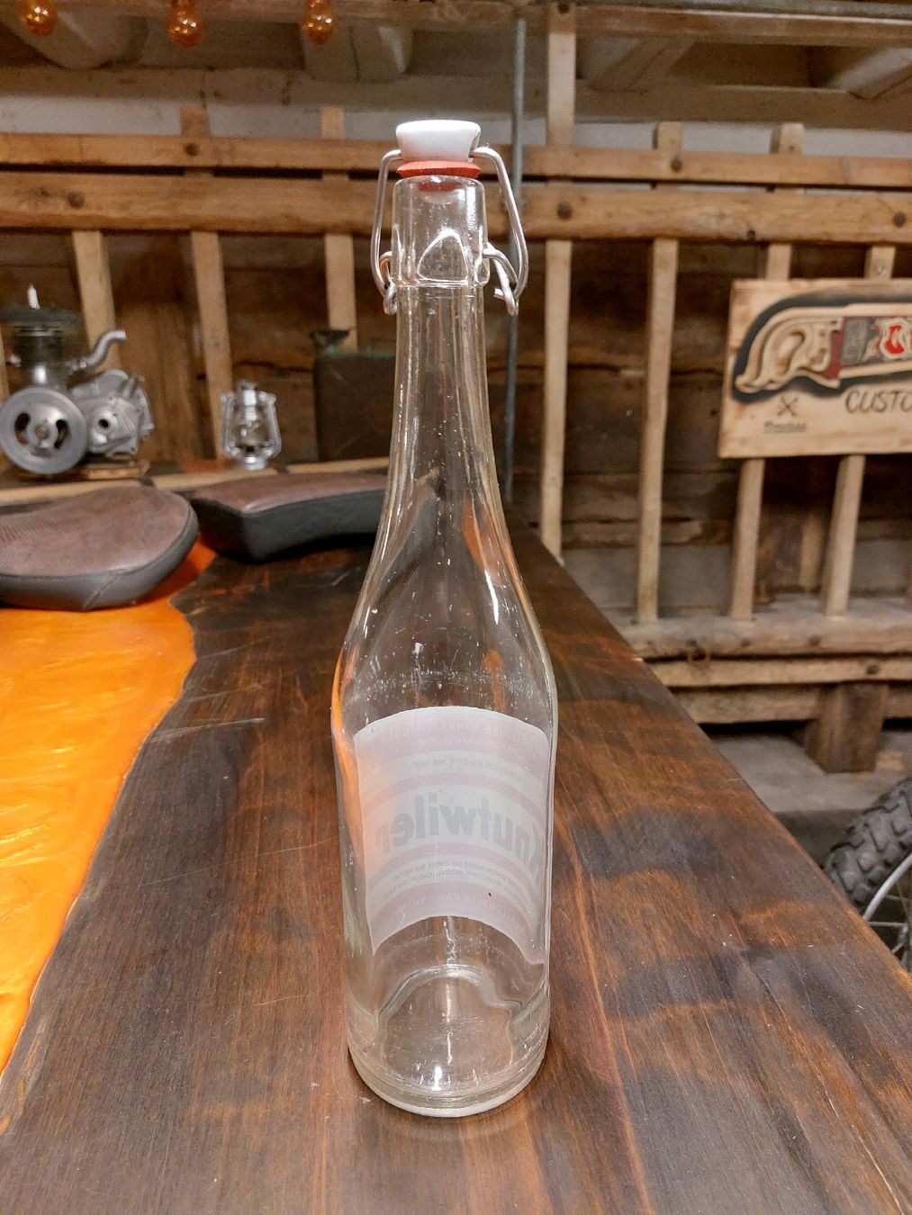 Bottiglie: Knutwiler Mineralwasserflasche – Usato da Willisau venduto da Pzm81 5