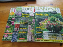 5 revues "jardin" en francais 