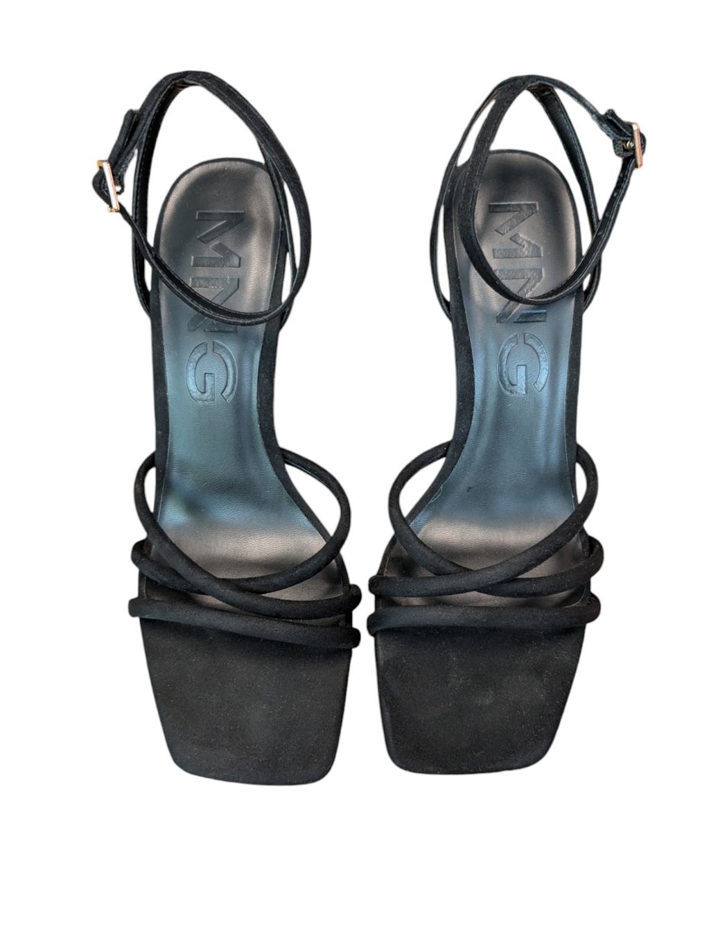 Mango Damenschuhe: Sandale à talon suede – Gebraucht aus Genève von madlainaboillat 2
