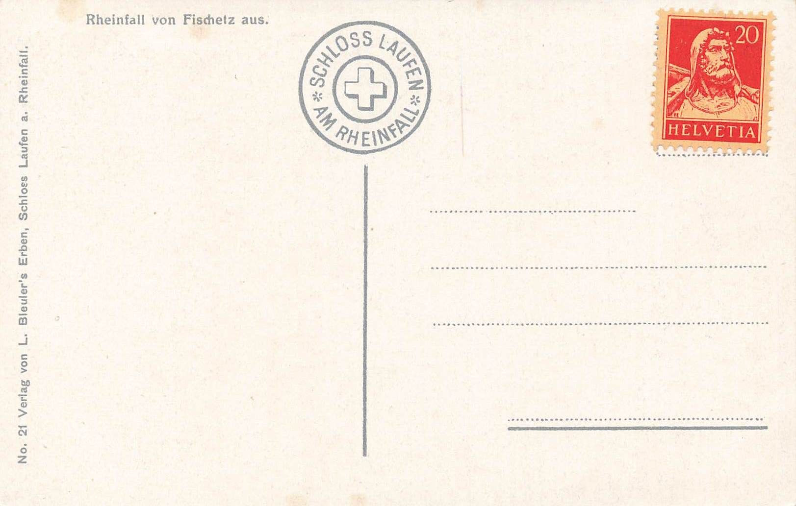 Cartes postales: Rheinfall Schaffhausen – D'occasion à Biasca par Blenio71 1