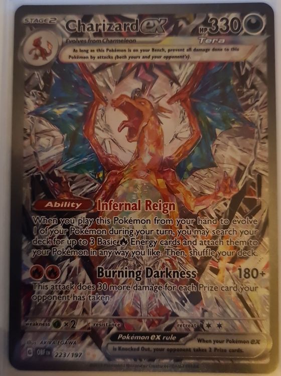 Charizard EX (223/197) (Neu (gemäss Beschreibung)) in Ruswil für CHF 52 ...