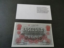Oesterreich WK I, Kriegsgefangenenlager Grödig   ungefaltet